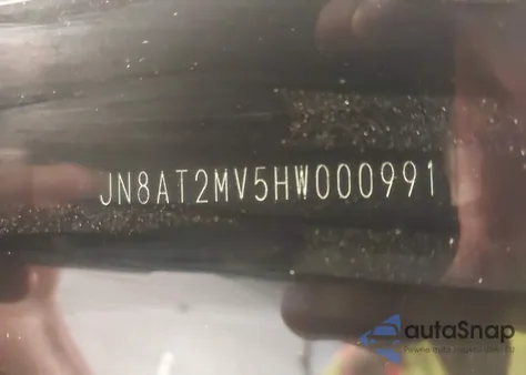 2017 Nissan Rogue S from USA, damaged, VIN JN8AT2MV5HW000991